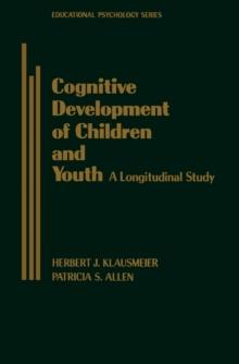 Cognitive Development of Children and Youth : A Longitudinal Study