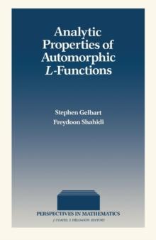 Analytic Properties of Automorphic L-Functions