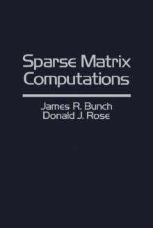 Sparse Matrix Computations