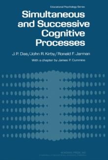 Simultaneous and Successive Cognitive Processes