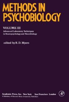 Methods in Psychobiology : Advanced Laboratory Techniques in Neuropsychology