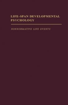 Life-Span Developmental Psychology : Nonnormative Life Events