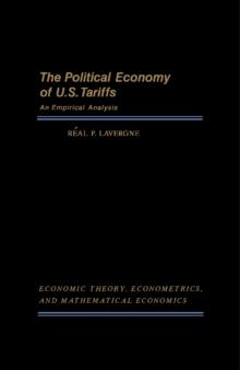 The Political Economy of U.S. Tariffs : An Empirical Analysis