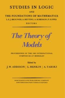 The Theory of Models : Proceedings of the 1963 International Symposium at Berkeley