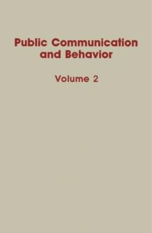 Public Communication and Behavior : Volume 2