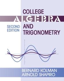 College Algebra and Trigonometry