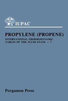 International Thermodynamic Tables of the Fluid State : Propylene (Propene)