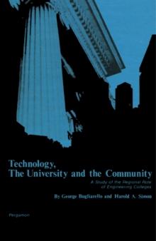 Technology, the University and the Community : A Study of the Regional Role of Engineering Colleges