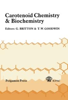 Carotenoid Chemistry and Biochemistry : Proceedings of the 6th International Symposium on Carotenoids, Liverpool, UK, 26-31 July 1981