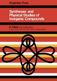 Syntheses and Physical Studies of Inorganic Compounds