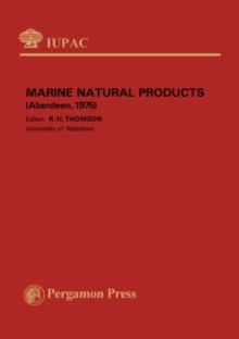 International Symposium on Marine Natural Products : Plenary Lectures Presented at the International Symposium on Marine Natural Products, Aberdeen, Scotland, 8 - 11 September 1975