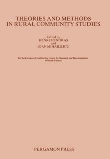 Theories & Methods in Rural Community Studies