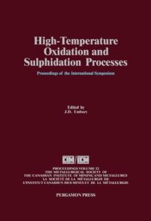 High-Temperature Oxidation and Sulphidation Processes : Proceedings of the International Symposium on High-Temperature Oxidation and Sulphidation Processes, Hamilton, Ontario, Canada, August 26-30, 19