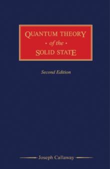 Quantum Theory of the Solid State