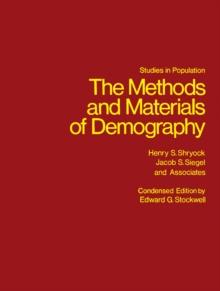 The Methods and Materials of Demography