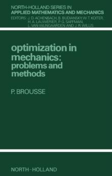 Optimization in Mechanics : Problems and Methods