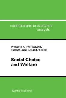 Social Choice and Welfare