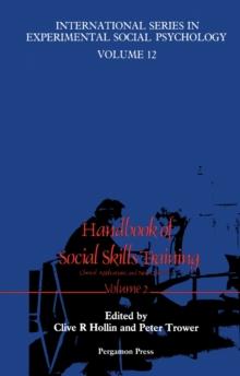 Handbook of Social Skills Training : Clinical Applications and New Directions