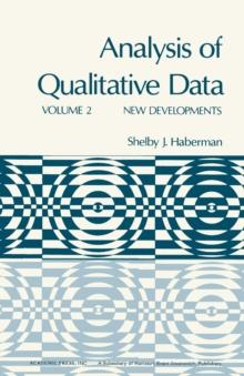 Analysis of Qualitative Data : New Developments