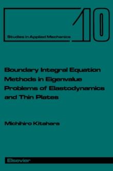 Boundary Integral Equation Methods in Eigenvalue Problems of Elastodynamics and Thin Plates