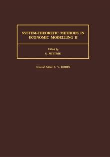 System-Theoretic Methods in Economic Modelling II