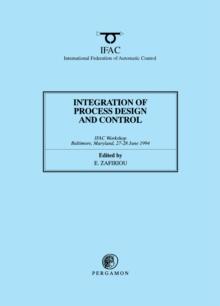 Integration of Process Design and Control