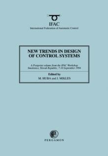 New Trends in Design of Control Systems 1994