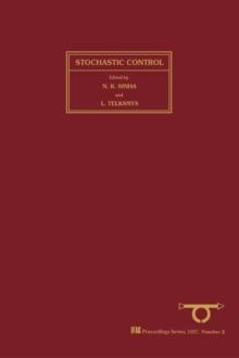 Stochastic Control : Proceedings of the 2nd IFAC Symposium, Vilnius, Lithuanian SSR, USSR, 19-23 May 1986