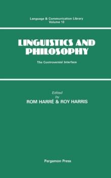 Linguistics and Philosophy : The Controversial Interface