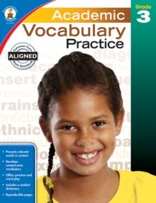 Academic Vocabulary Practice, Grade 3