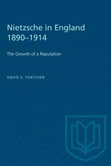 Nietzsche in England 1890-1914 : The Growth of a Reputation