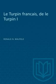 Le Turpin francais, de le Turpin I