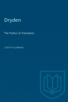 Dryden : The Poetics of Translation