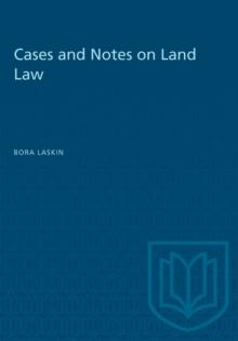 Cases and Notes on Land Law