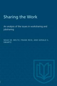 Sharing the work : An analysis of the issues in worksharing and jobsharing