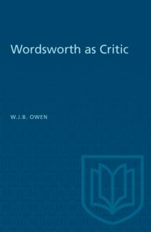 Wordsworth as Critic