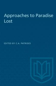 Approaches to Paradise Lost