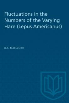 Fluctuations in the Numbers of the Varying Hare (Lepus Americanus)