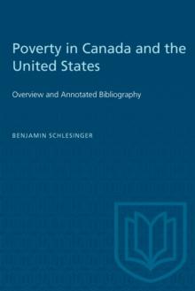 Poverty in Canada and the United States : Overview and Annotated Bibliography