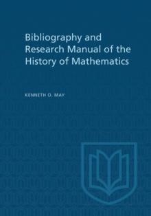 Bibliography and Research Manual of the History of Mathematics