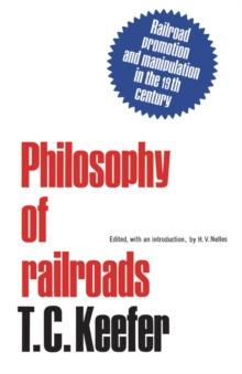 Philosophy of railroads and other essays : Railroad promotion and manipulation in the 19th century