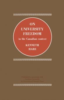 On University Freedom in the Canadian Context