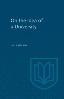 On the Idea of a University