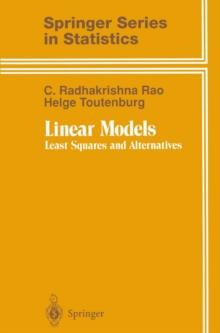 Linear Models : Least Squares and Alternatives