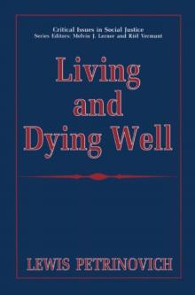 Living and Dying Well