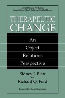 Therapeutic Change : An Object Relations Perspective