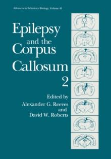 Epilepsy and the Corpus Callosum 2