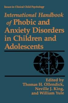 International Handbook of Phobic and Anxiety Disorders in Children and Adolescents