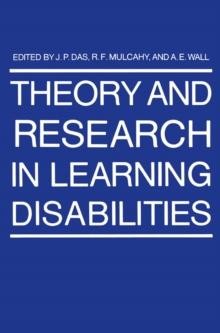 Theory and Research in Learning Disabilities