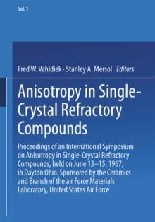 Anisotropy in Single-Crystal Refractory Compounds